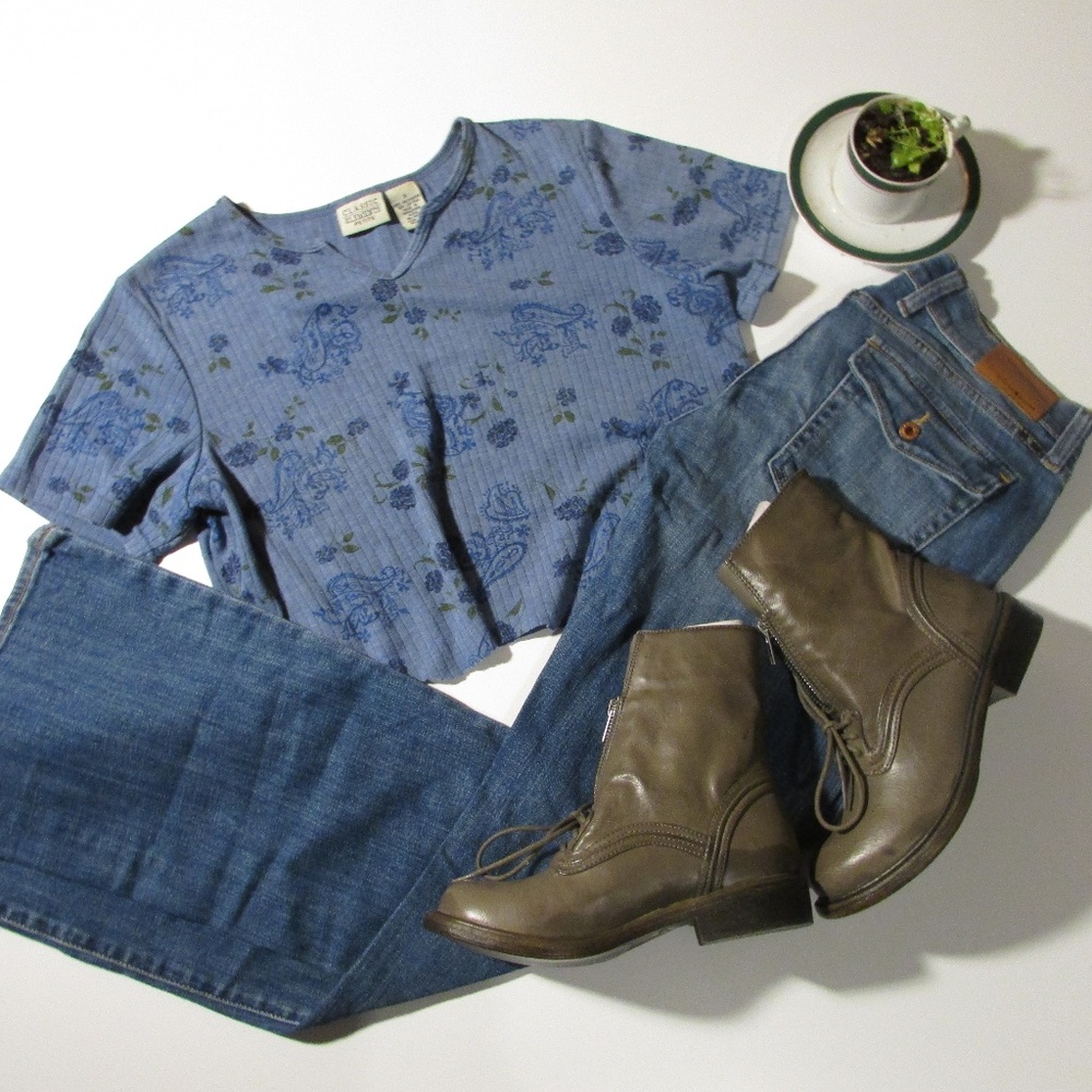 Womens Lucky Brand Jeans Light wash in size 3/4
